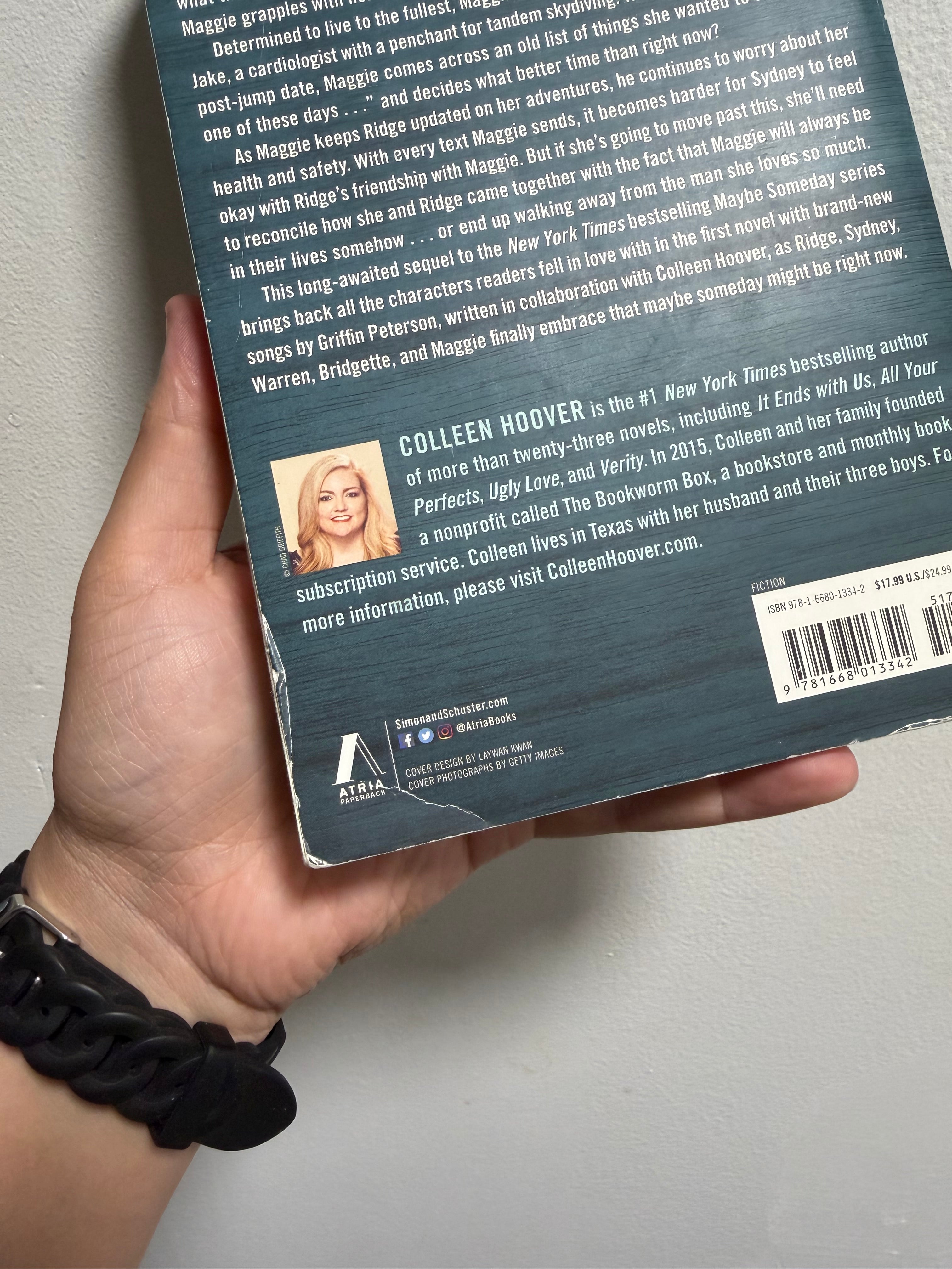 Maybe Now by Colleen Hoover