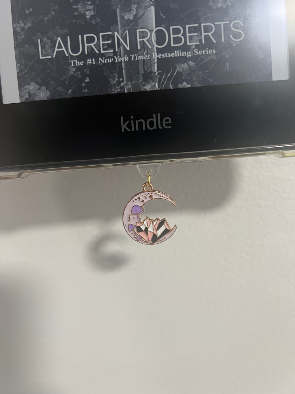 Moonlit Mushrooms Kindle Charm