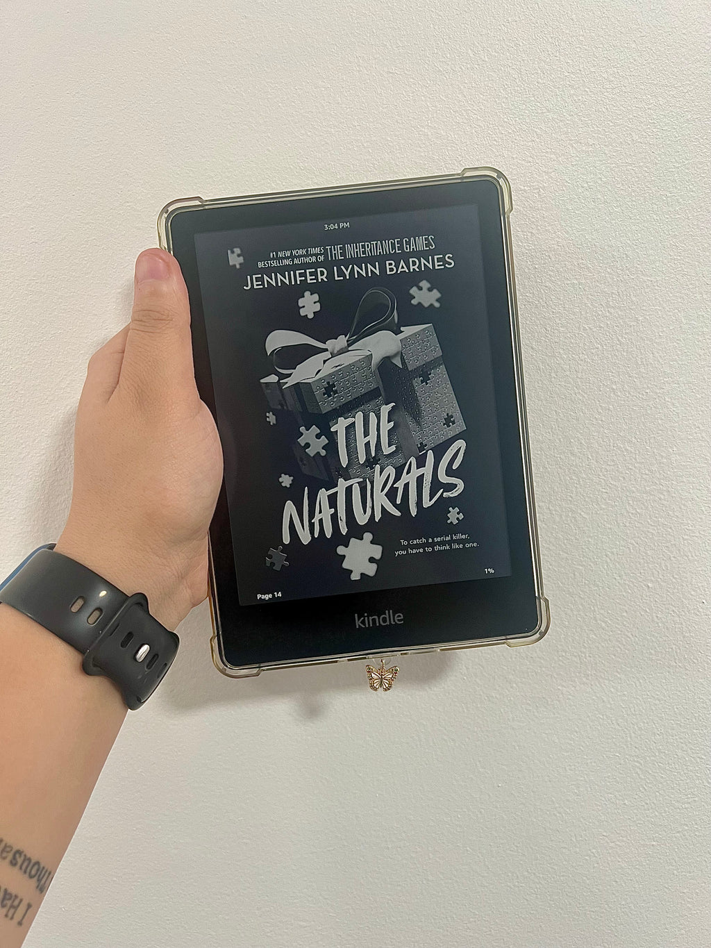 Butterfly Kindle Charm