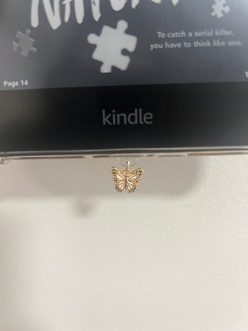 Butterfly Kindle Charm
