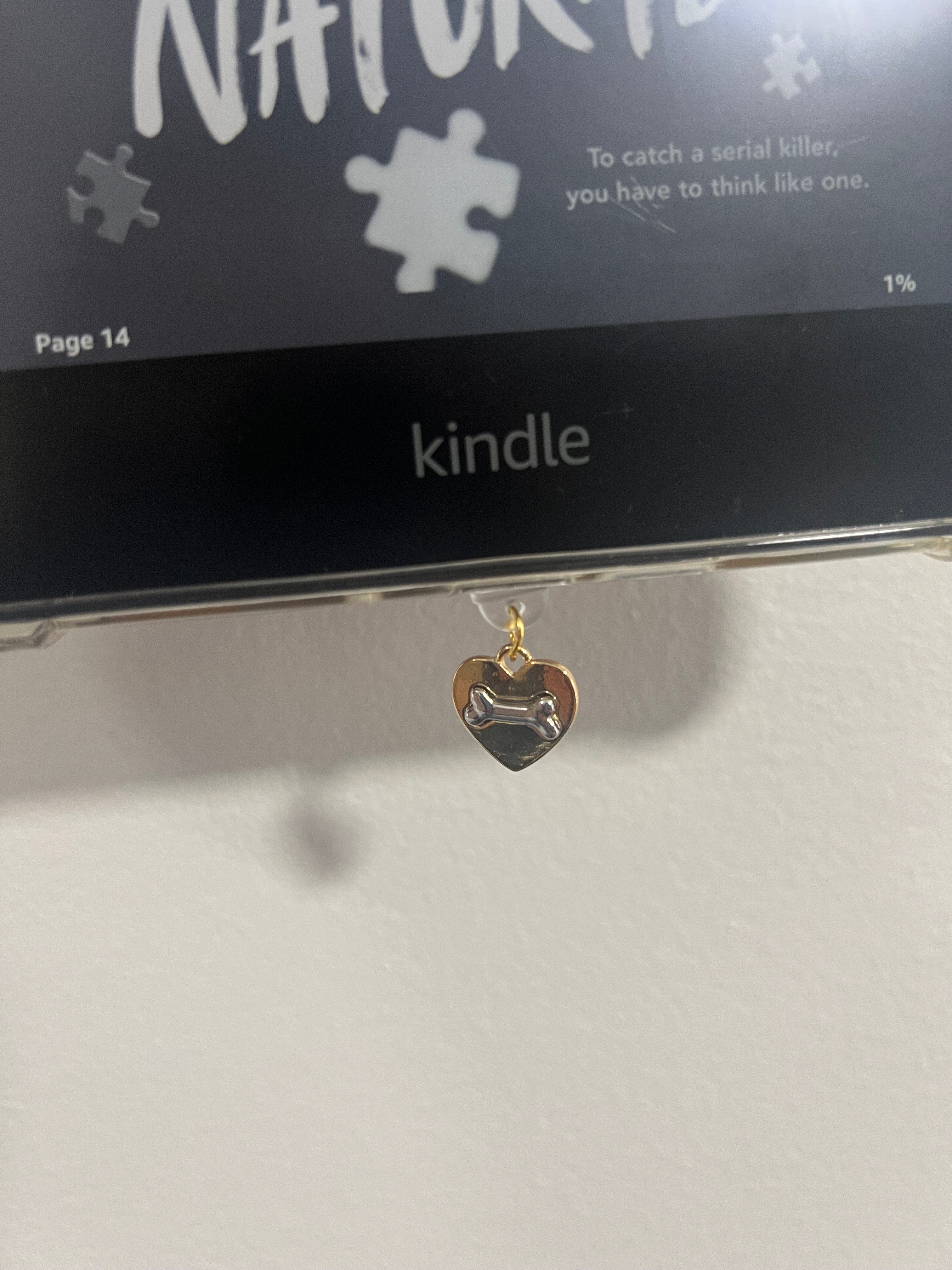 Dog Lover Kindle Charm